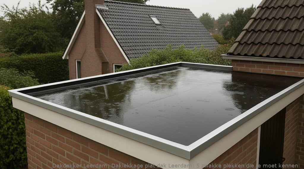 Daklekkage Plat Dak Leerdam