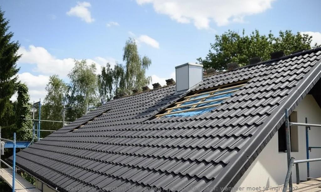 Dakpannen reparatie Leerdam: wanneer moet je ingrijpen?